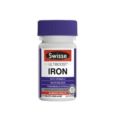 澳洲 Swisse Iron 補鐵片30粒