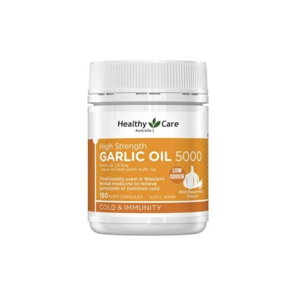 Healthy Care 高濃度大蒜油 5000 mg 150 粒