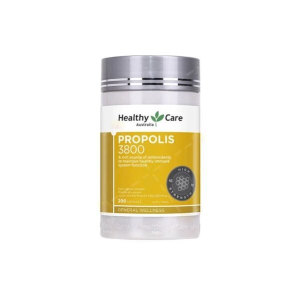 Healthy Care Propolis 高濃度天然 黑蜂膠膠囊 3800mg 200粒