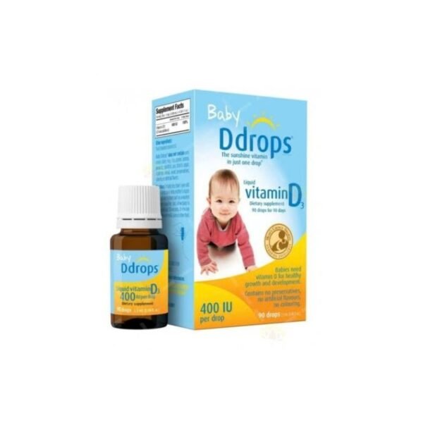 Ddrops 維D 90滴 400iu