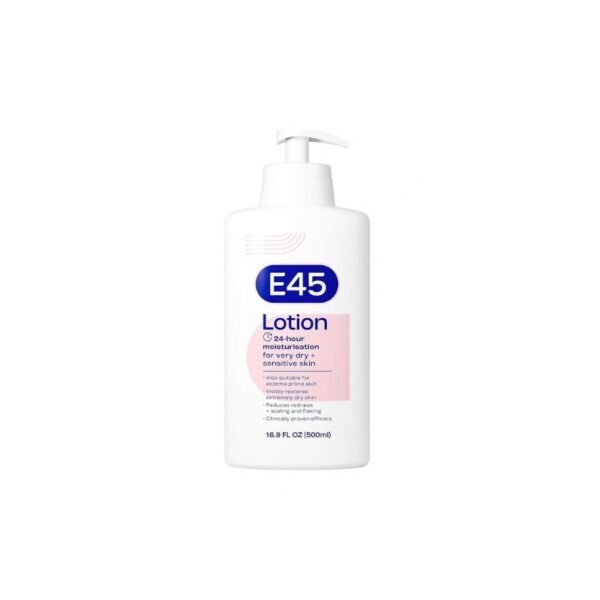 E45保濕乳液 乾性敏感肌 無香料 500ml