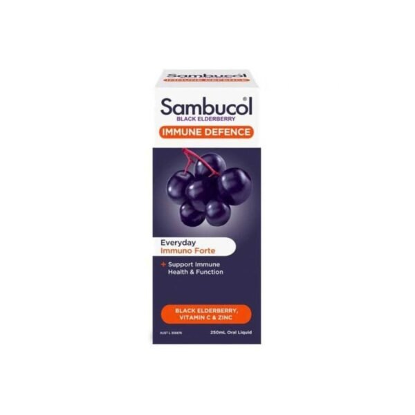 Sambucol黑接骨木提高免疫力口服 夜250ml