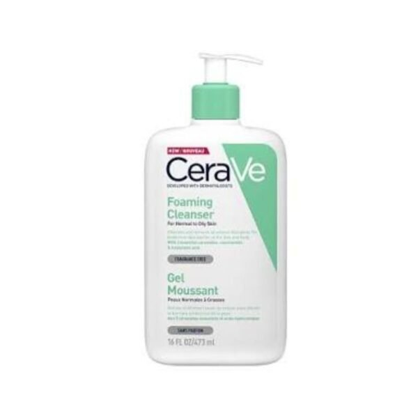 美國 Cerave適樂膚日常洗臉 氨基酸 泡沫潔面液 16oz. 473ml1-12
