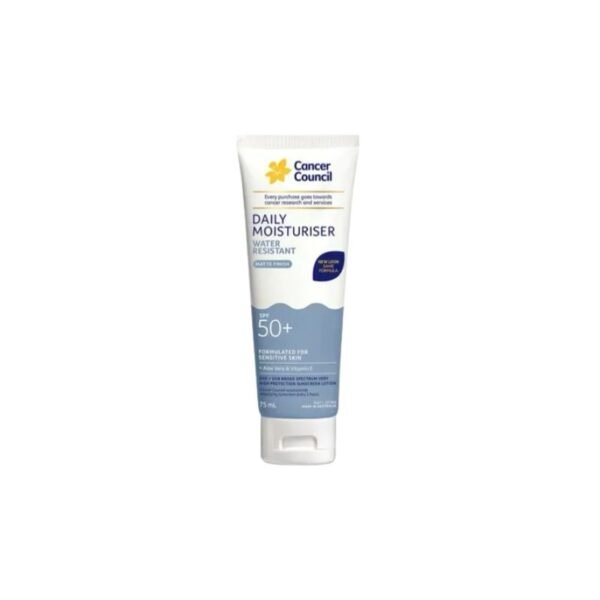 澳洲 Cancer Council 成人面部日常防曬SPF50+ 75ml（藍色）