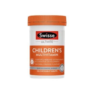 澳洲 Swisse Children's Chewable 兒童維生素120粒