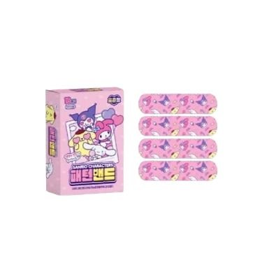 韓國 卡通圖案膠布創可貼 16片/盒（Kuromi B款）