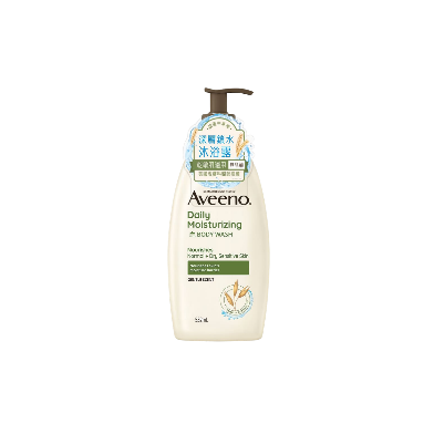 美國 Aveeno Daily Moisturising Body Wash 艾惟諾燕麥鎮定舒緩沐浴露532ml（行貨）