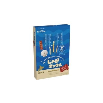 日本 Calbee Potato Farm 卡樂比薯條三兄弟北海道扇貝鹽味薯條禮盒17gx10包